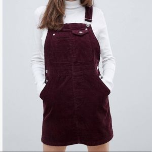 Corduroy Overall Dress